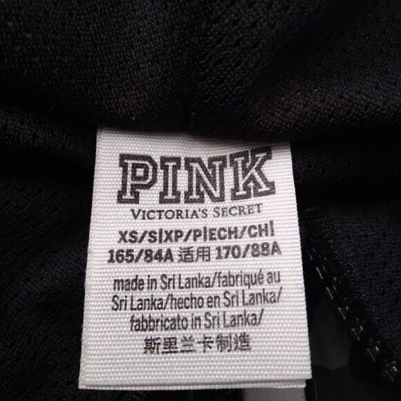 Victoria's Secret PINK Green Camo Leopard Print Zip Up Anorak Jacket Women's XS - Picture 3 of 12